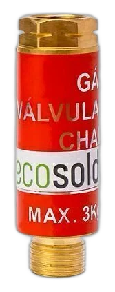Válvula Corta Chama Maçarico Gás